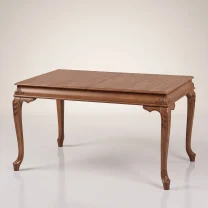Evim Hizmet 140 Cm Ceviz Bombeli Oymalı Masa