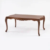 Evim Hizmet Ceviz 180 Cm Napoli Oymalı Masa
