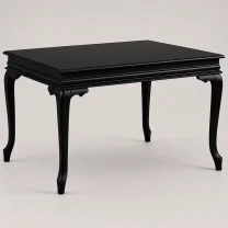 Evim Hizmet 120 Cm Siyah Lükens Sabit Masa