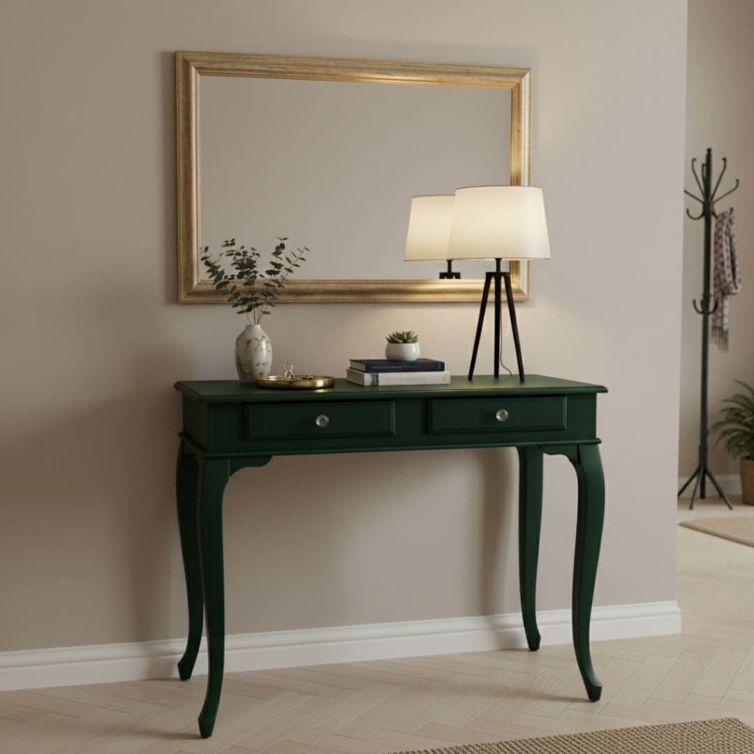 100 Cm Çekmeceli Kaktüs Yeşili Dresuar