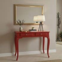 100 Cm Çekmeceli Kırmızı Dresuar