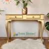 120 Cm Çekmeceli Gold Dresuar - Görsel 2