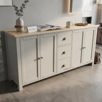 Evim Hizmet Masif Lake Çakıltaşı Natural Tablalı Konsol