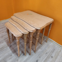 Evim Hizmet Natural Fitilli Zigon Sehpa