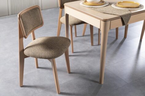 Evim Hizmet Soft 140 Cm Natural Açılır Yemek Masası - Görsel 4