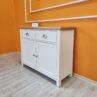Evim Hizmet 2 Çekmeceli Lake Krem Natural Tablalı Konsol - Görsel 3