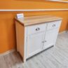 Evim Hizmet 2 Çekmeceli Lake Krem Natural Tablalı Konsol - Görsel 2