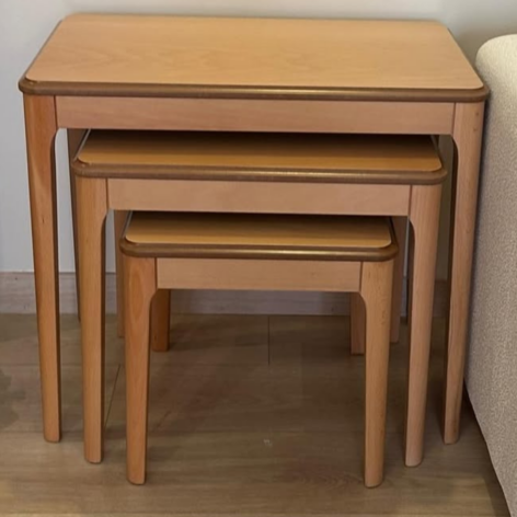 Evim Hizmet Natural Soft Zigon Sehpa - Görsel 2
