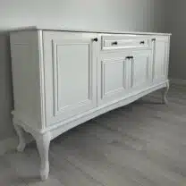Evim Hizmet Beyaz 180 Cm Dolaplı Konsol