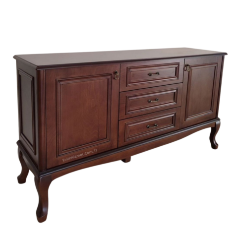 Evim Hizmet 150 Cm Dolaplı Konsol - Ceviz - Görsel 10