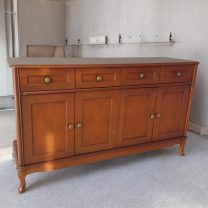Evim Hizmet Ceviz 180 Cm Lükens 4 Çekmeceli Konsol