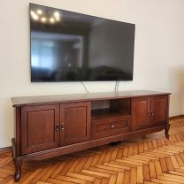 Evim Hizmet Klasik Ceviz Lükens Tv Sehpası