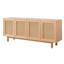 Evim Hizmet 200 Cm Hasırlı Modern Konsol