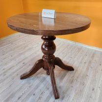Evim Hizmet Ceviz 80 Cm Baba Ayak Yemek Masası