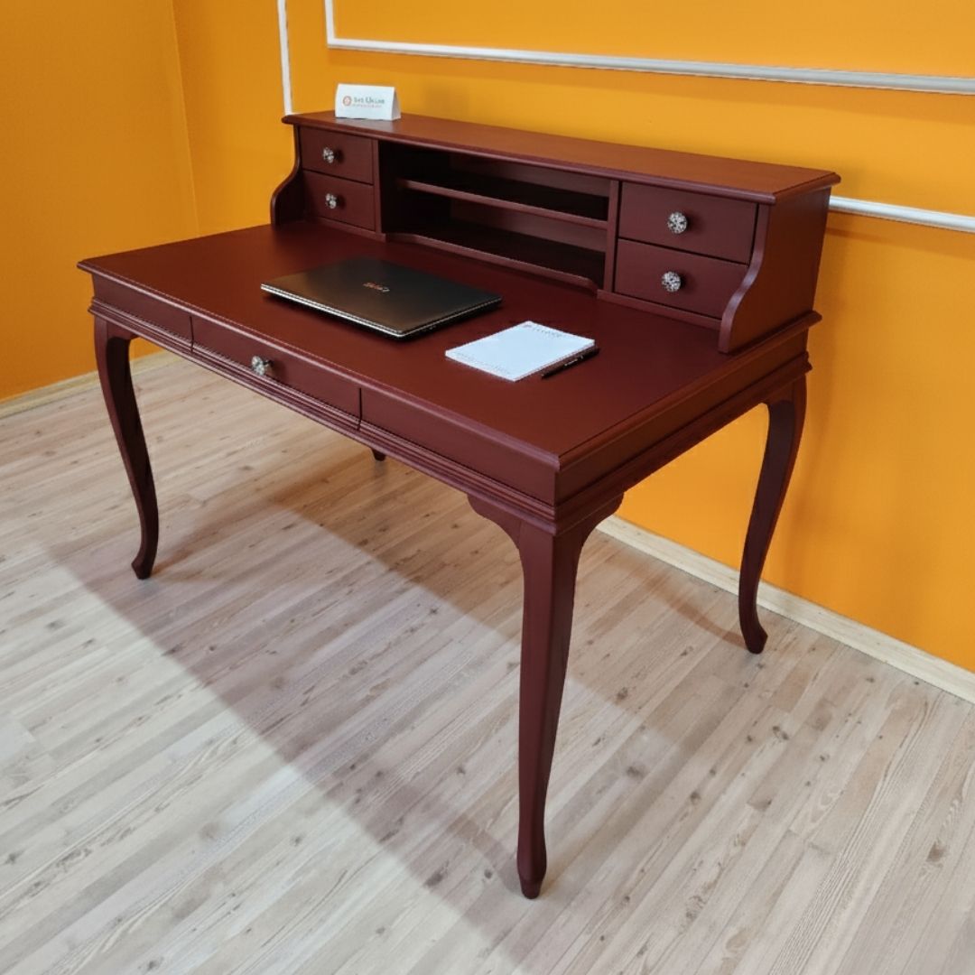 Evim Hizmet 120 Cm Bordo Lükens Çalışma Masası