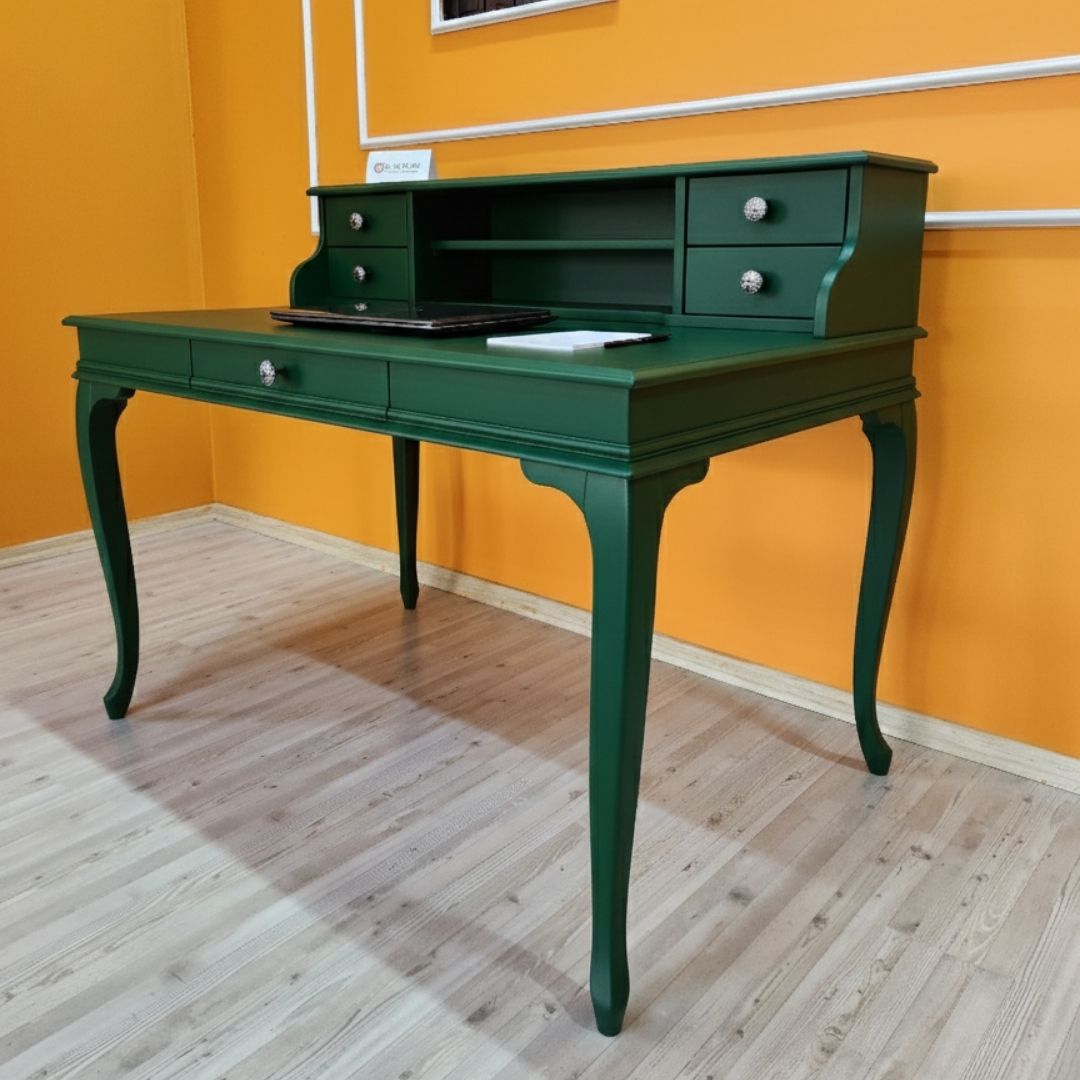 Evim Hizmet 120 Cm Kaktüs Yeşili Lükens Çalışma Masası - Görsel 2