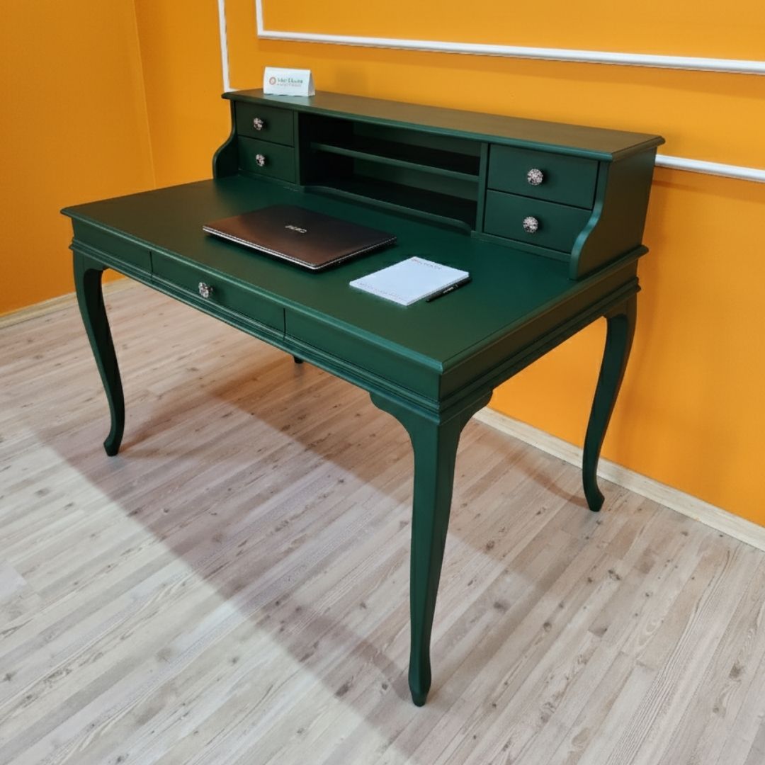 Evim Hizmet 120 Cm Kaktüs Yeşili Lükens Çalışma Masası