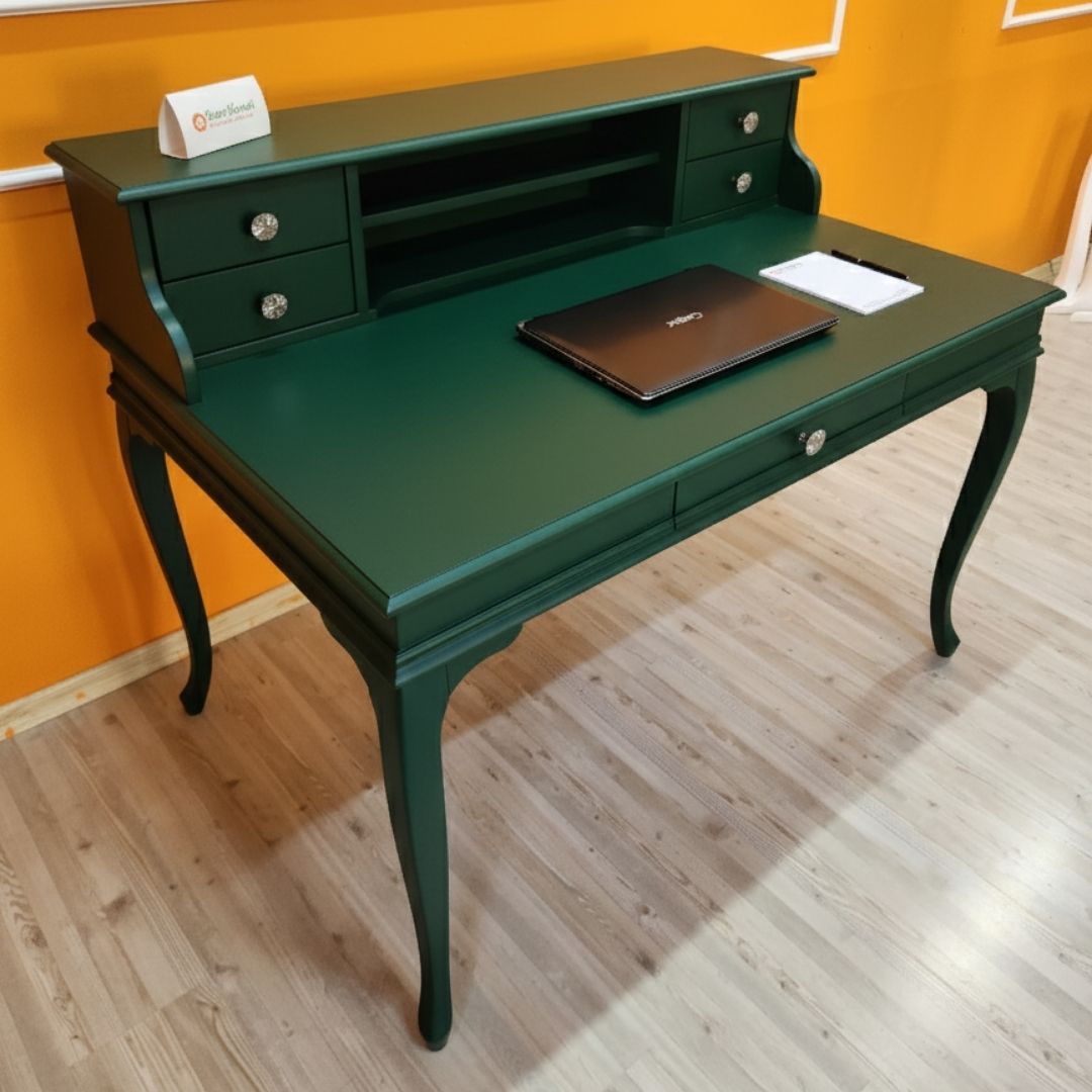 Evim Hizmet 120 Cm Kaktüs Yeşili Lükens Çalışma Masası - Görsel 5