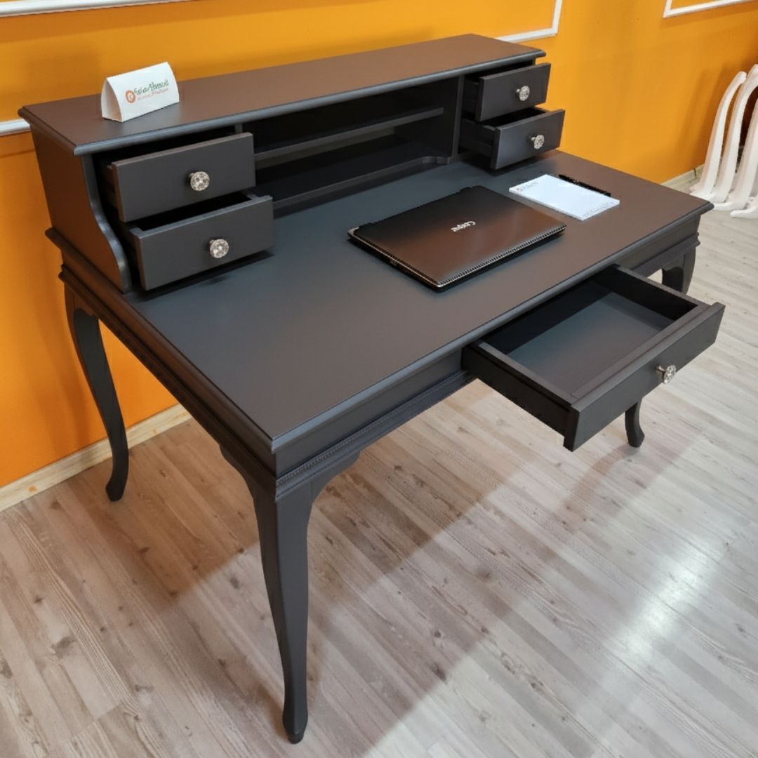 Evim Hizmet 120 Cm Antrasit Lükens Çalışma Masası - Görsel 5