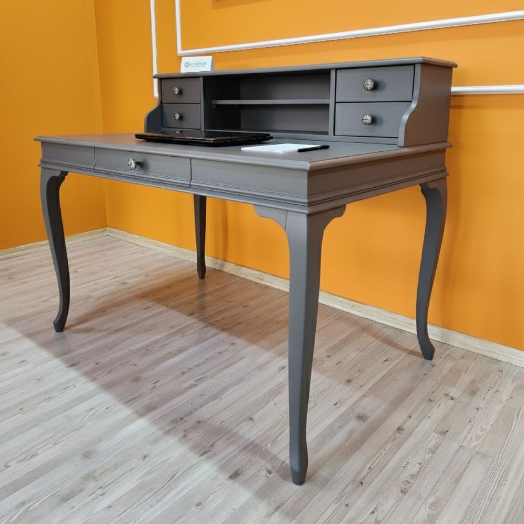 Evim Hizmet 120 Cm Antrasit Lükens Çalışma Masası - Görsel 3