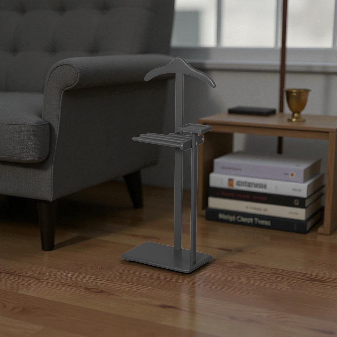 Evim Hizmet Masif Antrasit Şura Askılık - Görsel 2