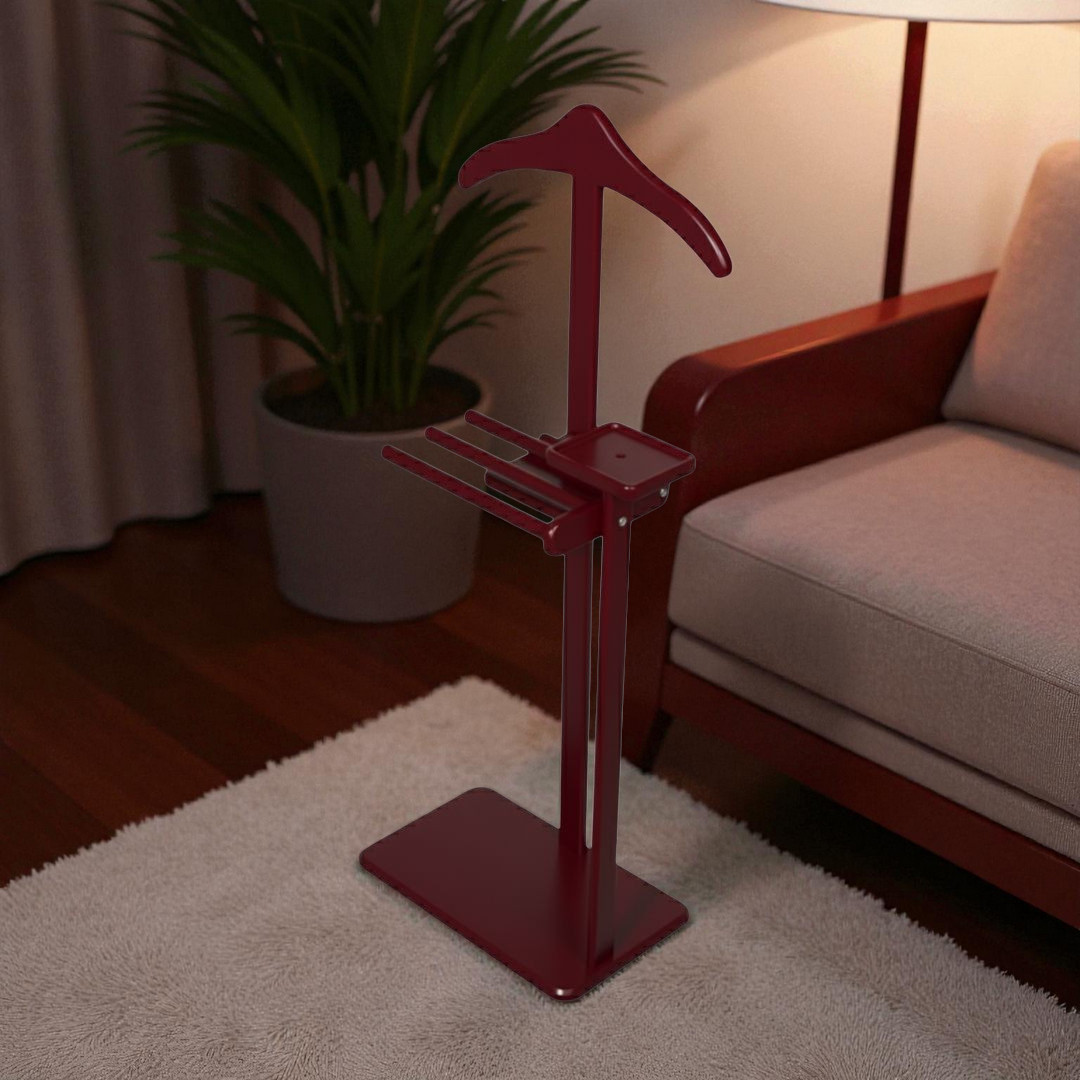 Evim Hizmet Masif Bordo Şura Askılık