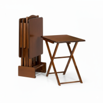 Evim Hizmet Ceviz Çanta Zigon Sehpa