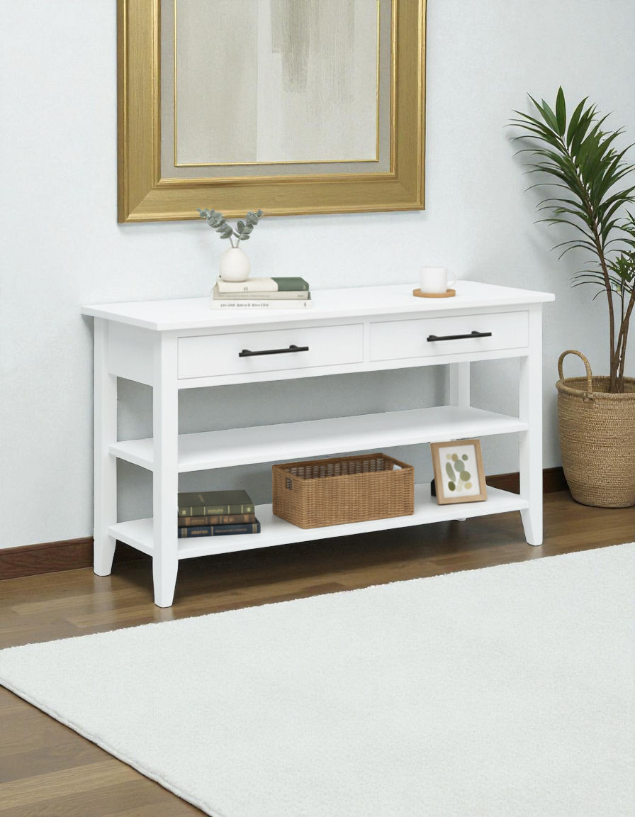 Evim Hizmet 120 Cm Beyaz Nostal Dresuar