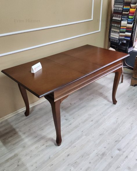 Evim Hizmet Ceviz Açılır 120 Cm Lükens Yemek Masası - Görsel 10