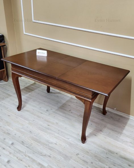 Evim Hizmet Ceviz Açılır 120 Cm Lükens Yemek Masası - Görsel 7