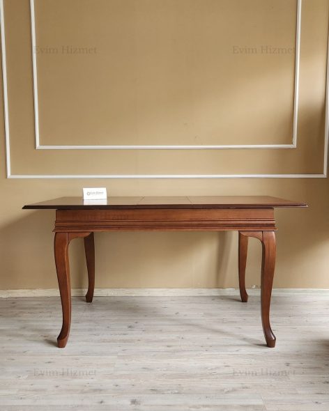 Evim Hizmet Ceviz Açılır 120 Cm Lükens Yemek Masası - Görsel 6