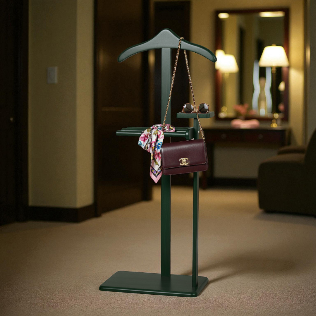 Evim Hizmet Masif Kaktüs Yeşili Şura Askılık - Görsel 2