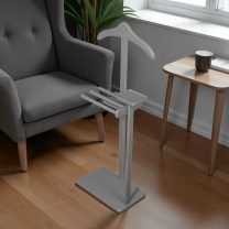 Evim Hizmet Masif Gri Şura Askılık