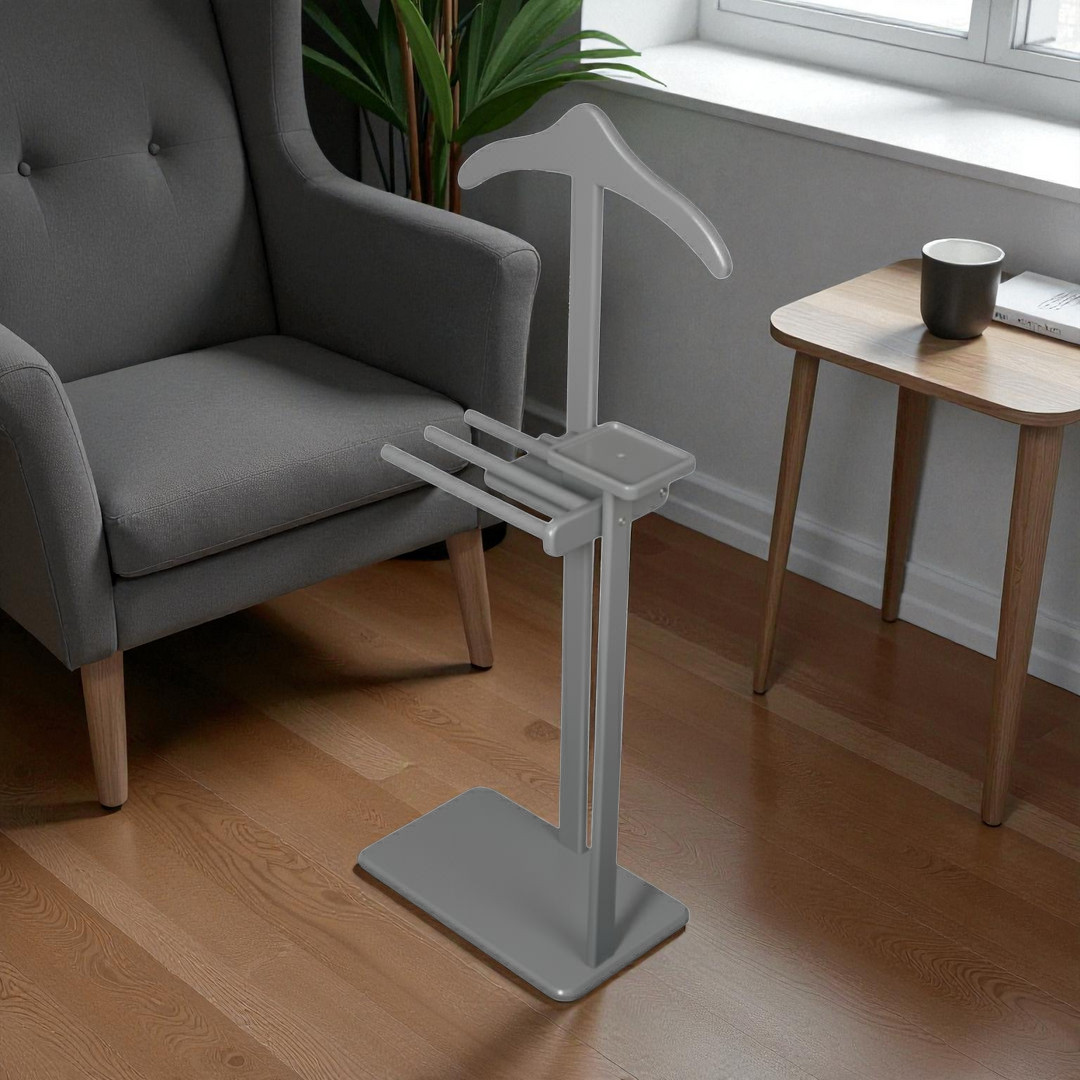 Evim Hizmet Masif Gri Şura Askılık