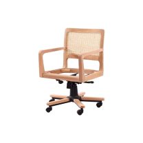 Evim Hizmet Masif Hasırlı Spor Döner Koltuk