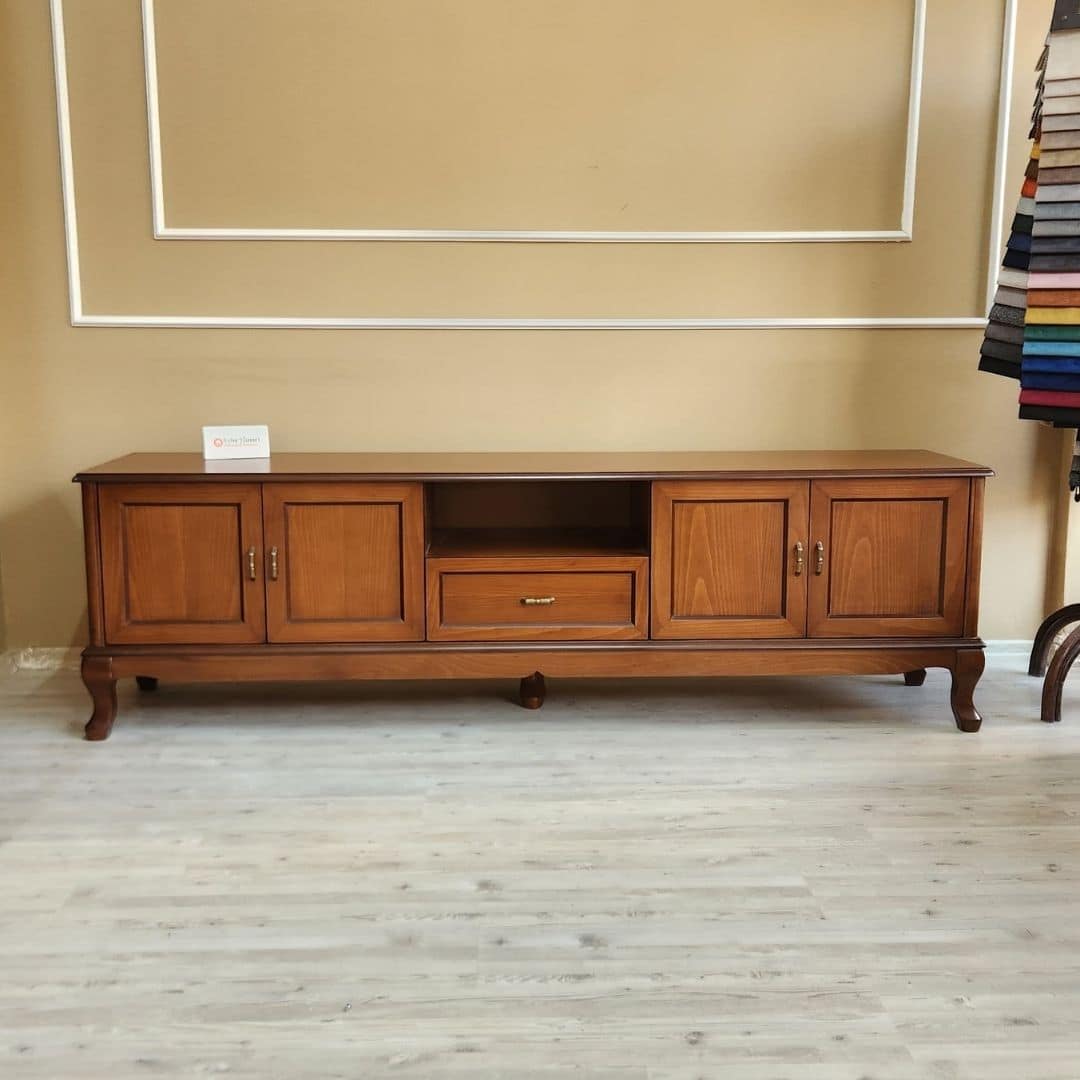 Evim Hizmet 200 Cm Ceviz Lükens Tv Sehpası