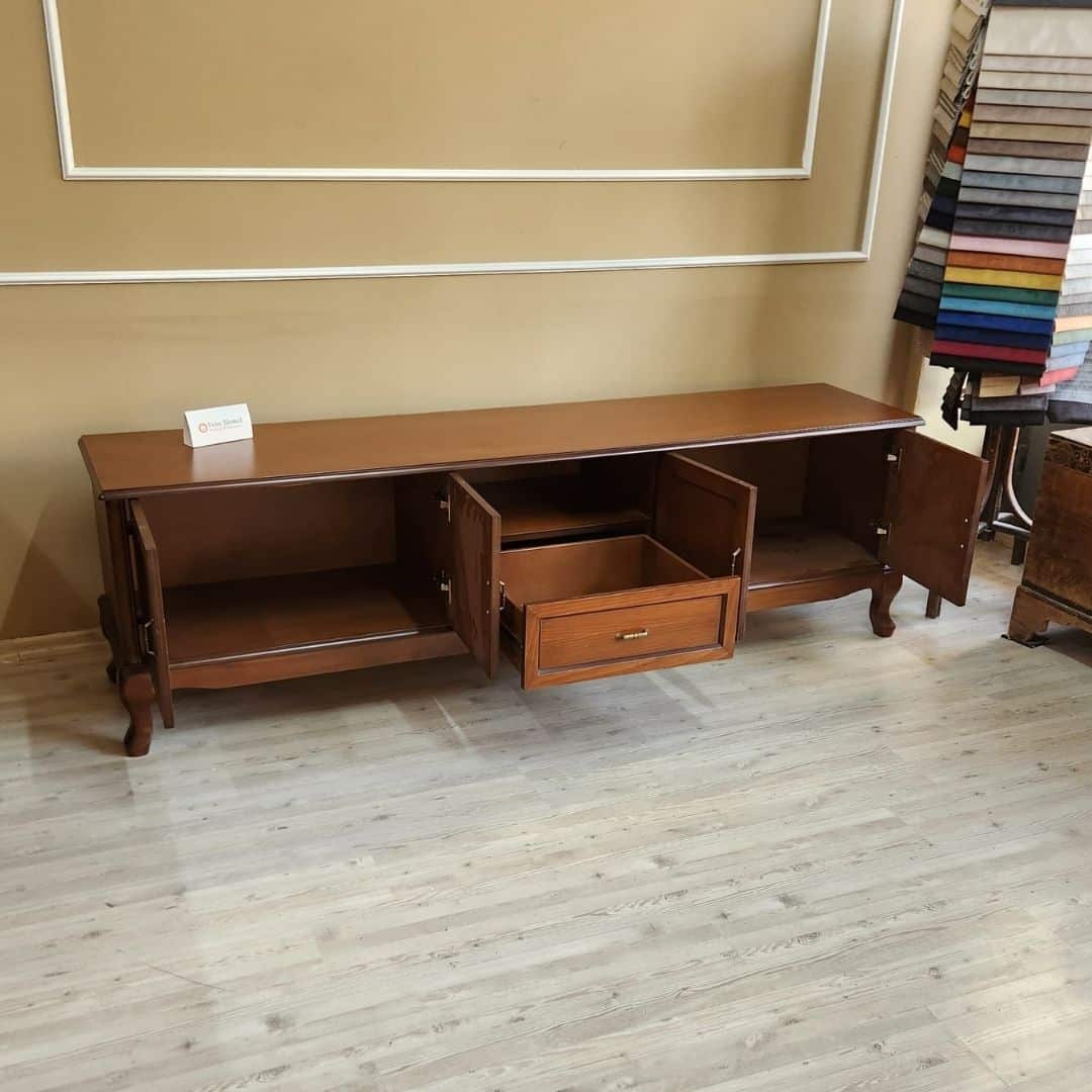 Evim Hizmet 200 Cm Ceviz Lükens Tv Sehpası - Görsel 7