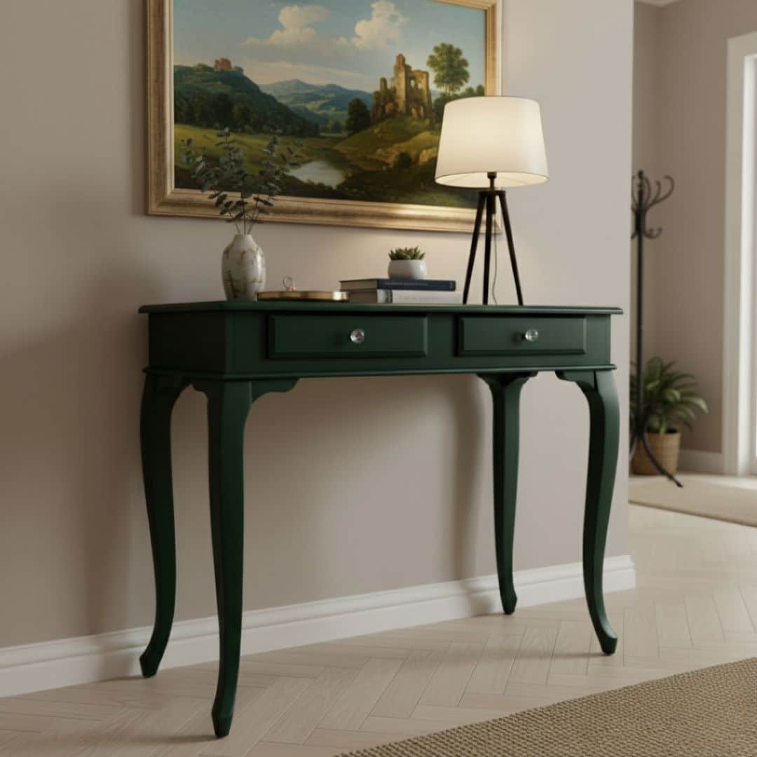 120 Cm Çekmeceli Kaktüs Yeşili Dresuar