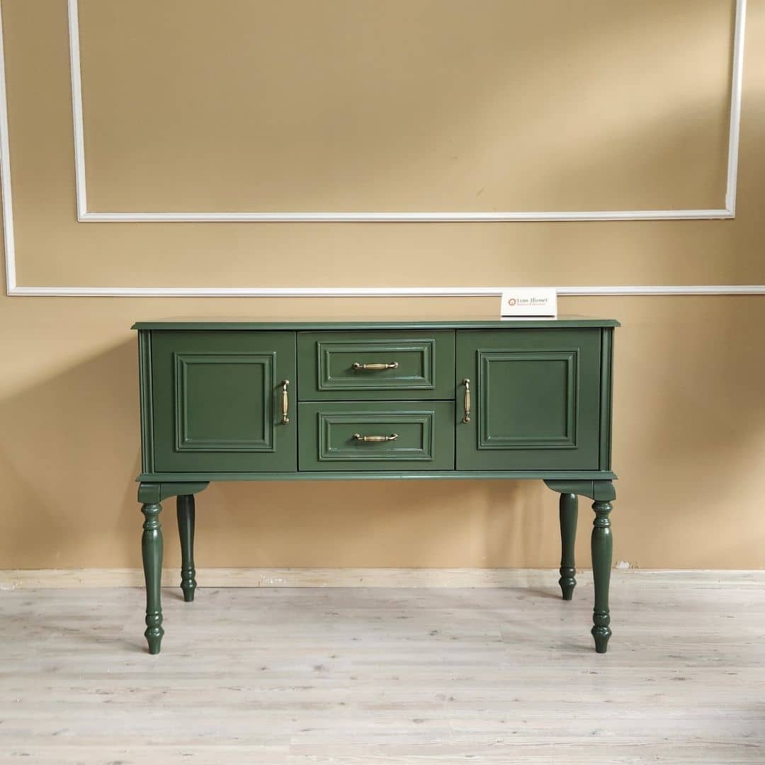 Evim Hizmet Tornalı Kaktüs Yeşili Belora Konsol