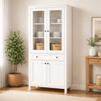 Evim Hizmet Modern Beyaz Gümüşlük Vitrin